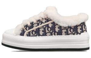 DIOR Женские кроссовки Walk'n' Platform Low top Skateboard белые