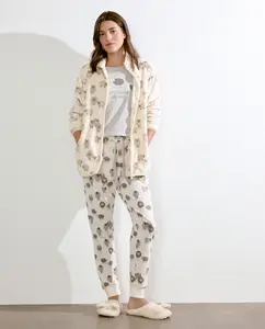 Женские пижамные штаны с манжетами Énfasis, белый