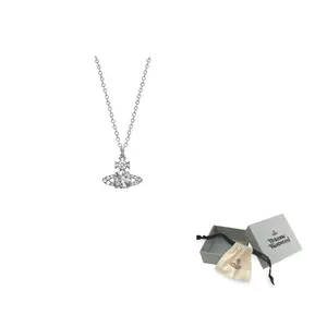 Кулон Ismene Латунные ожерелья Женские Silver Vivienne Westwood, серебряный