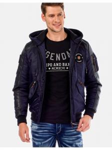 Переходная куртка Cipo & Baxx Jacke, темно-синий