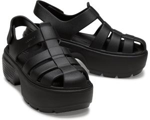 Сандалии Crocs Stomp Fisherman Sandal, черный