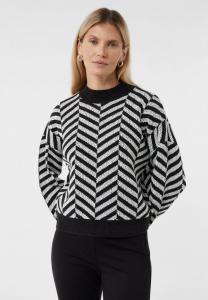 Джемпер comma PULLOVER, Schwarz/Black