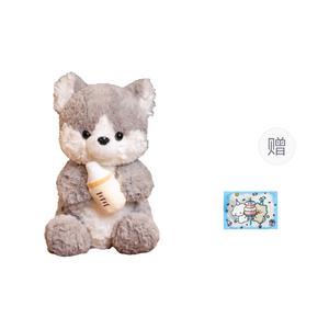 Плюшевая кукла с милым дизайном животных высота 22см/32см/45см BANLI, серый