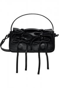 Многокарманная микросумка Acne Studios, черный