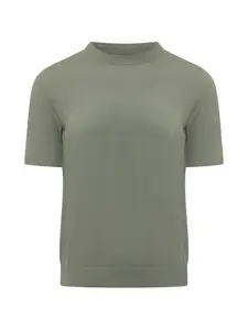 Свитер с короткими рукавами Malo, зеленый