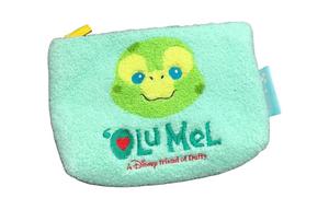 Disney Плюшевый кошелек для монет женский мятно-зеленый с разноцветными акцентами, Mint Green Multicolor