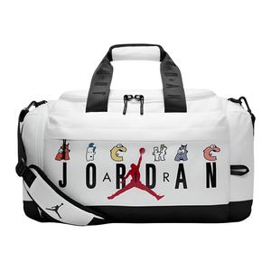 Полиэстеровая кроссбоди сумка дорожная сумка унисекс white Jordan, Cartoon Letter