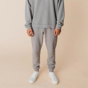 Мужские спортивные брюки-комбинезон из органического хлопка больших размеров Ocio, Ash