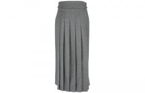 FENDI SS23 Повседневная длинная юбка Women's Gray