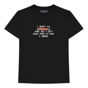 Футболка cactus jack where were you tee 'black' Travis Scott, черный