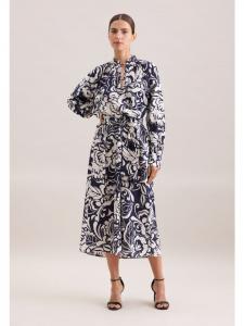 Seidensticker Обычное платье темно-синего цвета