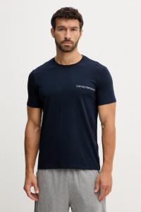 Футболки для отдыха, упаковка 2 шт. Emporio Armani Underwear, темно-синий