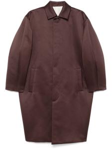 Philosophy Di Lorenzo Serafini атласное пальто, фиолетовый