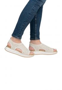 Босоножки на танкетке RIEMCHEN Remonte, бежевый