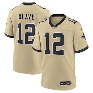 Джерси New Orleans Saints Chris Olave Gameday Golds Alternate Nike