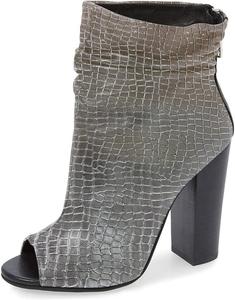 Женские стильные босоножки FSJ с открытым носком и свободной щиколоткой, ботильоны на массивном каблуке, для вечеринок, вечеров и клуба, размеры 4-15 США, Stone Pattern