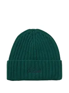 Шапка в рубчик Wengen Mc2 Saint Barth, зеленый