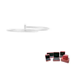 Сплав/Серебряное покрытие/Позолоченные браслеты Women's 18K White Gold Cartier, белое золото