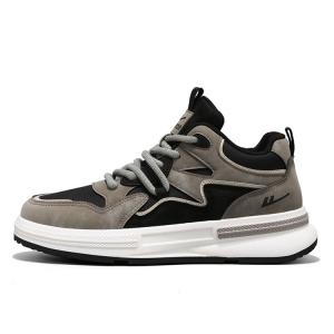 Warrior Low-Top Skateboard Shoes Мужские Черный Кофе, Черный/Кофе