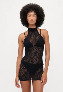 Блестящее платье-ночная рубашка Ann Summers, Black