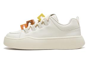 Кеды, скейтборд обувь женская низкая белый Feiyue