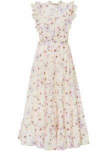 Длинное платье Bodyflirt, бежевый