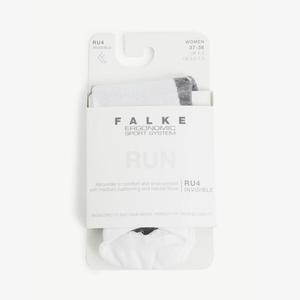 RU4 Невидимые тканые носки Falke Ergonomic Sport System, белый