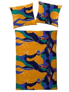 Traumschloss Постельное белье Dream Castle из трикотажа интерлок - Вальс, абстрактный узор в ярких цветах