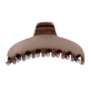 Французская заколка для волос коричневая 4 х 8,7 см Framboisine