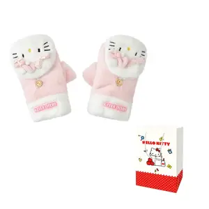 Полиэстеровые вязаные перчатки женские Sanrio