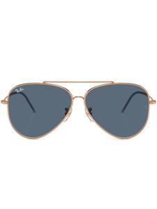 Солнцезащитные очки-пилоты Aviator Reverse Ray-Ban, золотистый