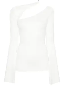 Блузка Sandy с вырезом MANURI, белый