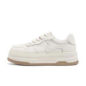 KEKAFU Высокие, дышащие, нескользящие низкие кеды для скейтбординга женские белые