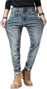 Джинсы Casual мужские брюки на все сезоны SIDUFHAOPKLL