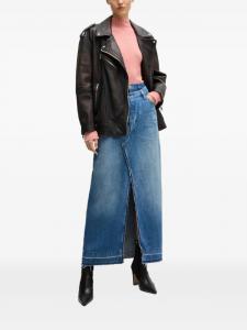 BOSS джинсовая юбка макси, синий