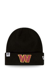 Шапка New Era WASHINGTON COMMANDERS LOOP LABEL, Schwarz/Black