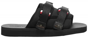 Сандалии Moncler Slideworks Sandal 'Black', черный