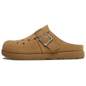 Женские кожаные сандалии с закрытым носком в стиле пэчворк BATA, Camel