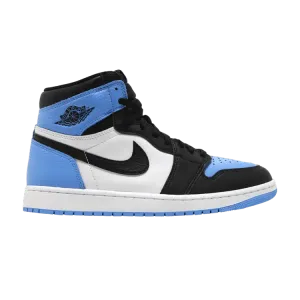 Кроссовки Air Jordan Air Jordan 1 Retro High OG 'UNC Toe' Sample, синий