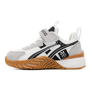 Износостойкие, с поддержкой баланса, низкие детские кроссовки для повседневной носки для детей от 3 до 7 лет BOBDOG, темно-синий/желтый