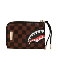 Кошелек Shark с застежкой-молнией и отделением для монет. Sprayground, мультиколор