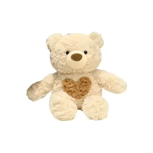 Плюшевая кукла милый медвежонок с сердцем высота 35см LEVENKENESS, Light Heart Bear