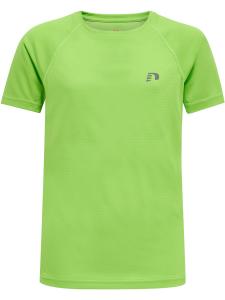 Футболка Newline S/S Kids Core Running S/S, цвет GREEN FLASH