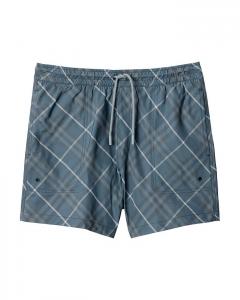 Шорты для плавания Relaxed Fit Check 4.1" Burberry, серый
