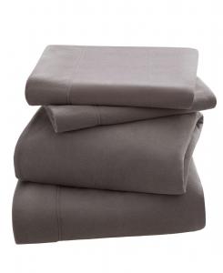 Комплект постельного белья Peak Performance 3M-Scotchgard Micro-Fleece, 3 предмета, размер Twin JLA Home, Grey