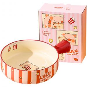 Чаши KAWASIMAYA, Lulu Pig 6-Inch Controller Bowl (Popcorn Piggy)
