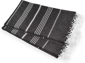 Полотенце для ванной COFI 1453 2x Handtuch 50x90cm Küchetuch, черный