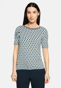 Повседневная футболка с принтом mit gummizug Betty Barclay, Blau/Grün