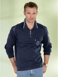 Темно-синяя толстовка Sieh an!