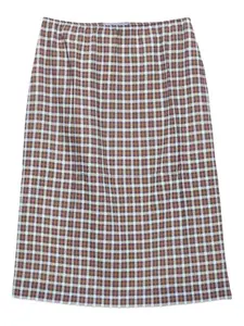 Юбка в клетку Prada, синий